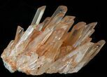 Tangerine Quartz Crystal Cluster - Madagascar #58827-1